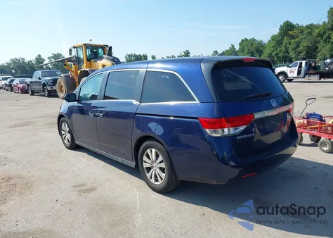 2014 Honda Odyssey Ex-L из США, поврежденный, VIN 5FNRL5H68EB082413